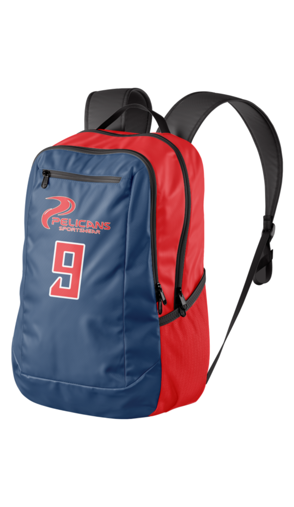 Red and Blue Bag Pack