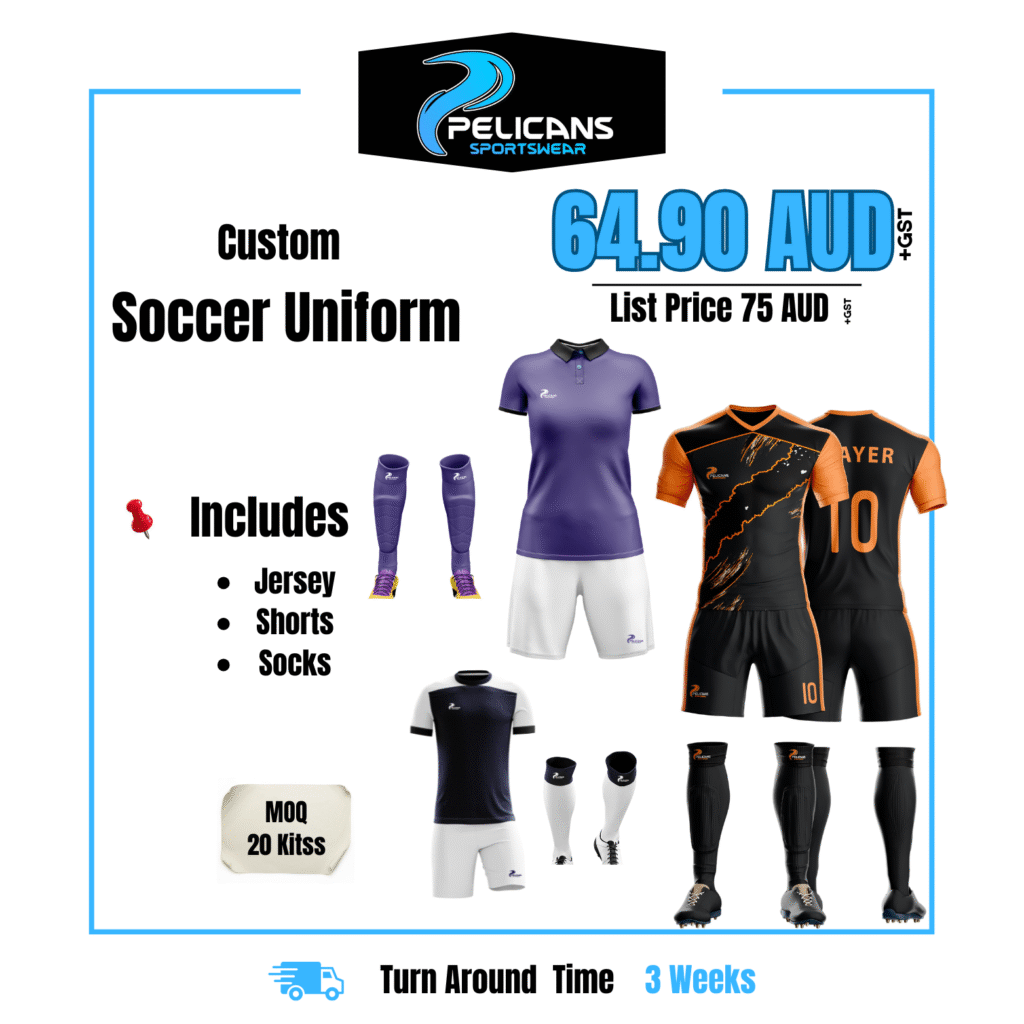 Custom Soccer Uniforms – Jerseys, Shorts & Socks